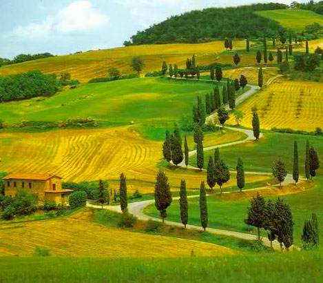Egidio Borri, week end studio in fattoria