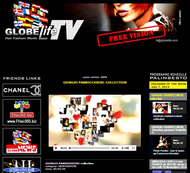 GIORGIO PARRUCCHIERI - GLOBElife.TV