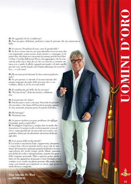uomini oro