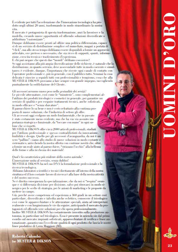 uomini oro