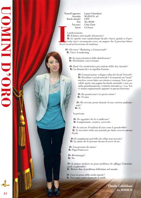 uomini oro