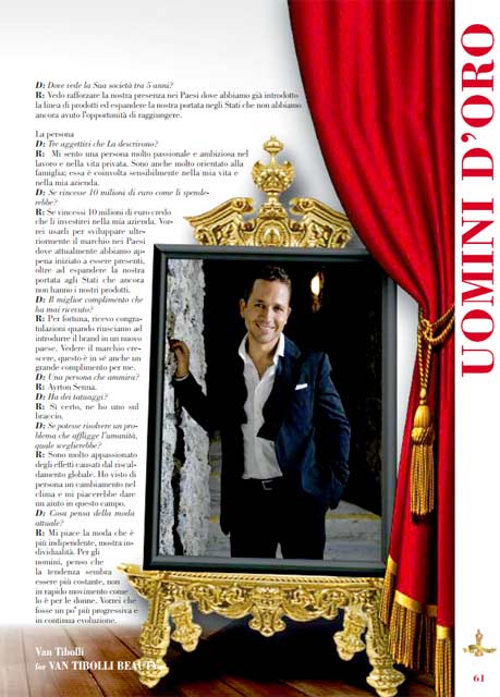 uomini oro