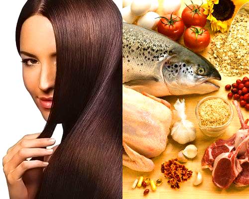 Capelli e cibo