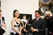 Martina Stella con
Claudio Trevisan - COSMOPROF WORLDWIDE BOLOGNA 2010