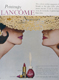 Pubblicità per i rossetti e gli smalti Lancôme, 1963<br />