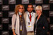 Carolina Pages junto a Xeska y Alex del Equipo Creativo de Raffel Pages