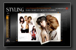 STYLING Hair Fashion Beauty Make up - Rivista tagli capelli estetica make up