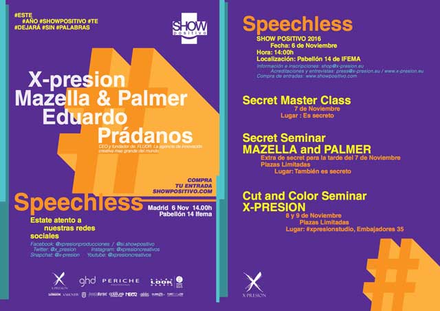 Show positivo - seminarios speechless