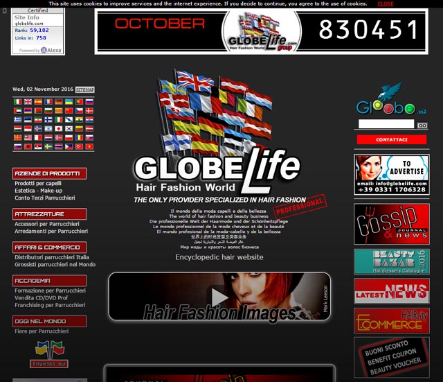GLOBElife visitors-ottobre