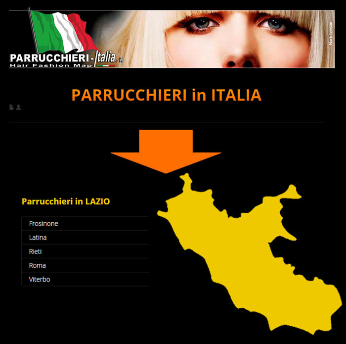 parrucchieri lazio