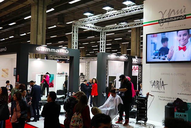 Cosmoprof Bologna 2018 stand Gamma Più