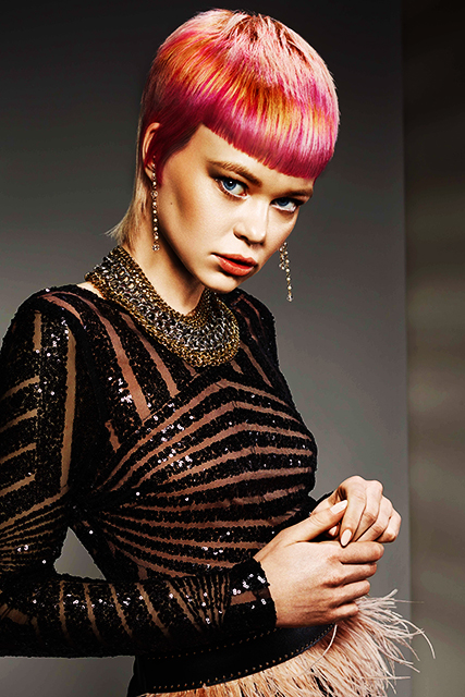 Justin Pace @ Papas & Pace Artistic Team – UK (Hairstylist), Stained Glass Collection (7 Photos) New Hair Collections –