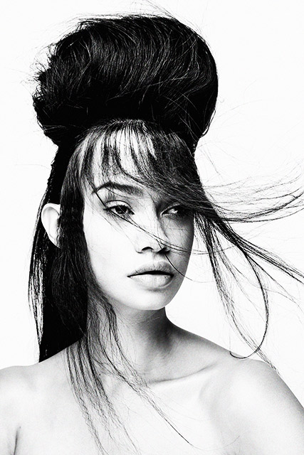 Sam Kerr and Natasha Mahey @ Jamie Stevens Hair – UK (Hairstylists), Architecture Collection (7 Photos) New Hair Collections –