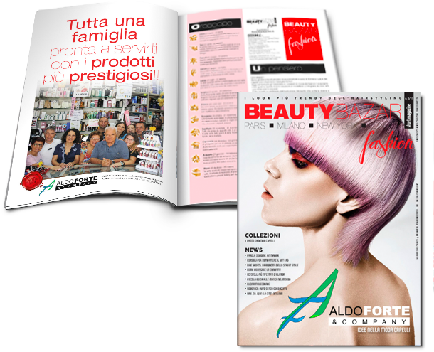 ALDO FORTE è sulla copertina di BeautyBazar Fashion!