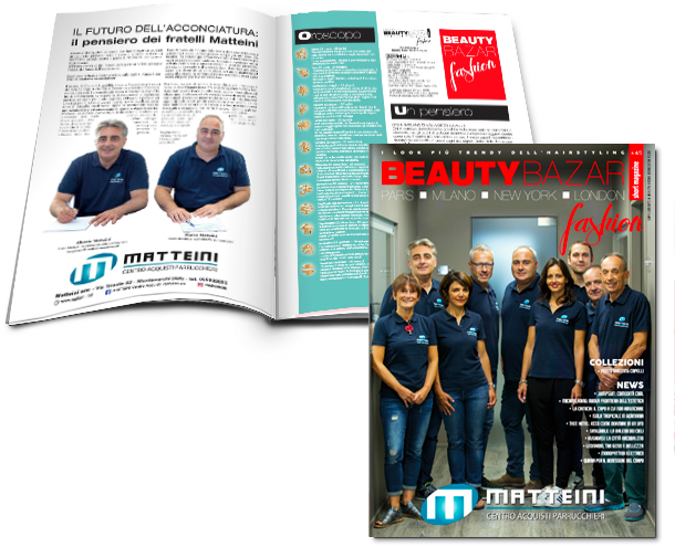 MATTEINI è sulla copertina di BeautyBazar Fashion!