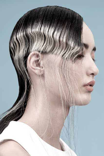 Davide Spinelli at Gina Conway International Hairstylist