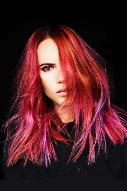 Harry Casey and Marney Lian For Jamie Stevens Internationals Hairstylists