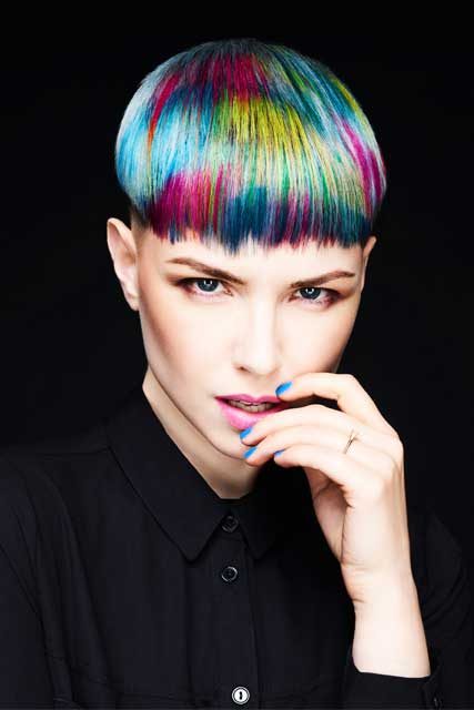 Harry Casey and Marney Lian For Jamie Stevens Internationals Hairstylists