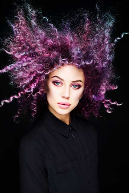 Harry Casey and Marney Lian For Jamie Stevens Internationals Hairstylists