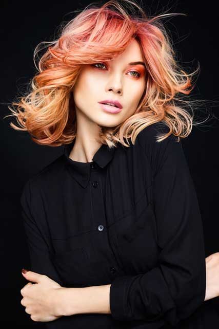 Harry Casey and Marney Lian For Jamie Stevens Internationals Hairstylists