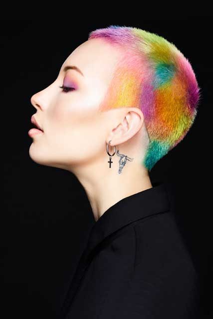 Harry Casey and Marney Lian For Jamie Stevens Internationals Hairstylists
