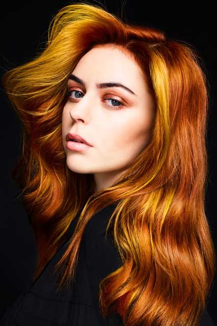 Harry Casey and Marney Lian For Jamie Stevens Internationals Hairstylists