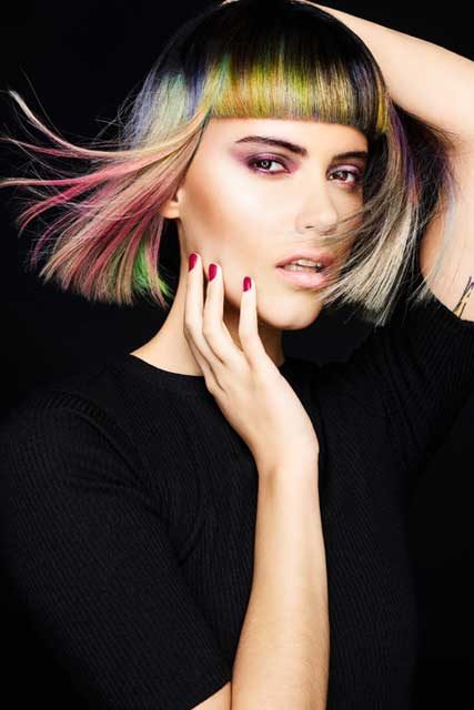 Harry Casey and Marney Lian For Jamie Stevens Internationals Hairstylists