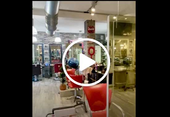 Stefano Conte presenta come ha riorganizzato il suo salone in sicurezza