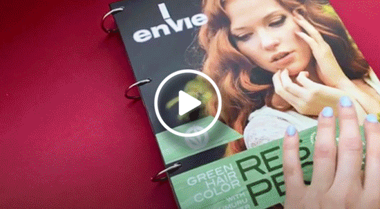 envie respect vegan green colors