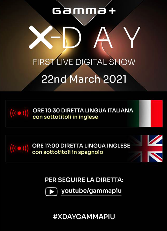 GAMMA + ❤️ X-DAY First Live Digital Show – 22nd March 2021