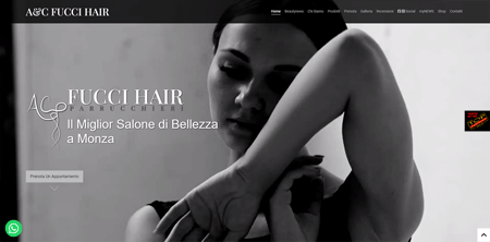 Fucci Hair nuovo sito web