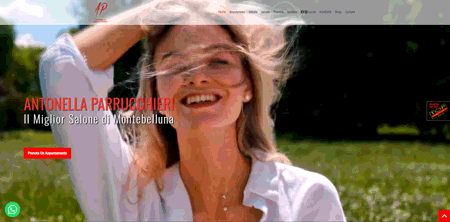 Nuovo sito web Antonella Parrucchieri