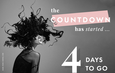 the COUNTDOWN has started... 4 DAYS TO GO