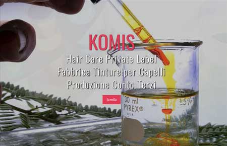 KOMIS❤️ Haircare Private Label e Produzione Conto Terzi
