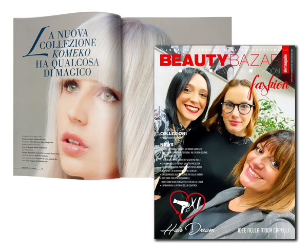 HAIR DREAM ❤️ è sulla Copertina di BEAUTY BAZAR Fashion