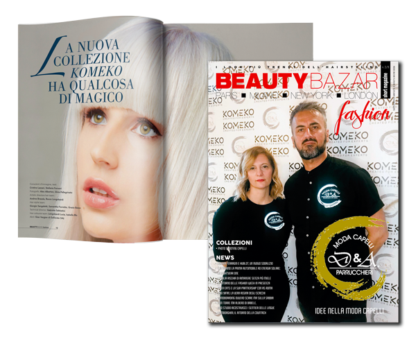 MODA CAPELLI D&A ❤️ è sulla Copertina di BEAUTY BAZAR Fashion