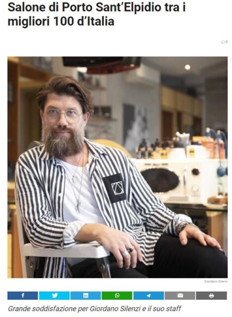 YOUTVRS ❤️ - Giordano Studio Uomo: Salone di Porto Sant'Elpidio, tra i TOP HAIRSTYLISTS 2022