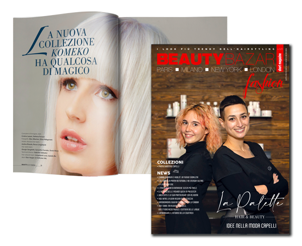LA PALETTE HAIR & BEAUTY ❤️ Salone parrucchieri a Omegna (Verbania) è sulla copertina di BEAUTY BAZAR Fashion LA PALETTE HAIR & BEAUTY ❤️ Salone parrucchieri a Omegna (Verbania) è sulla copertina di BEAUTY BAZAR Fashion