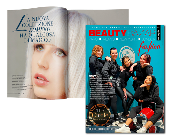 THE CIRCLE Paola Academy ❤️ Salone parrucchieri a Legnano (Milano) è sulla copertina di BEAUTY BAZAR Fashion THE CIRCLE Paola Academy ❤️ Salone parrucchieri a Legnano (Milano) è sulla copertina di BEAUTY BAZAR Fashion