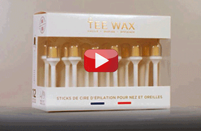 TEE-WAX ❤, bastoncini di cera per l'epilazione naso/orecchie