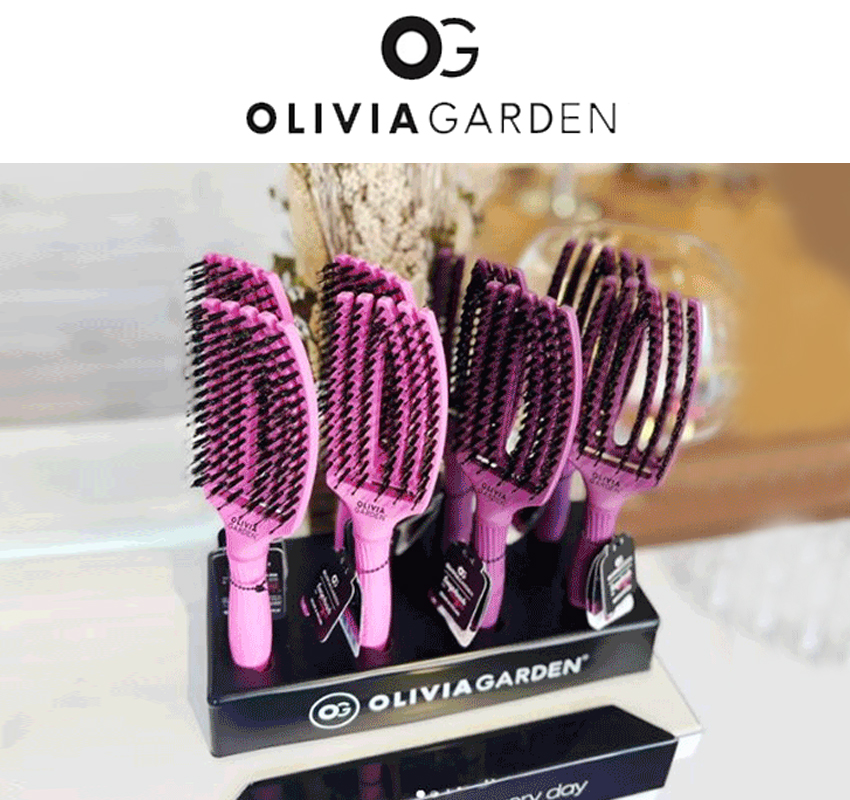 La spazzola FINGERBRUSH ❤️ by OLIVIA GARDEN è la più venduta e imitata in Europa !