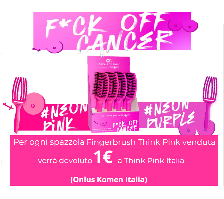Fingerbrush ❤️ Think Pink – le spazzole by OLIVIA GARDEN & TOP HAIRSTYLISTS 2023 – Guida ai Migliori Parrucchieri d’Italia: insieme nella LOTTA CONTRO il TUMORE al SENO