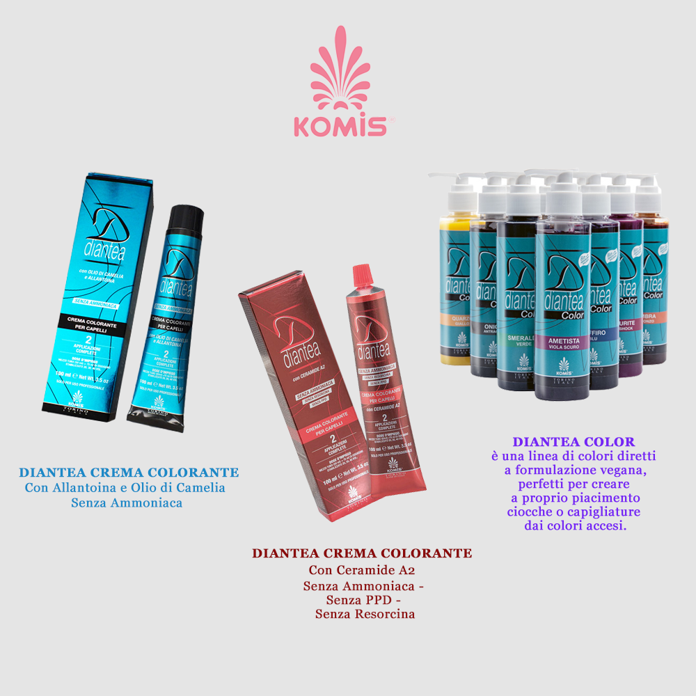 Tinture ❤️per capelli DIANTEA: scopri tutte le nuances disponibili !