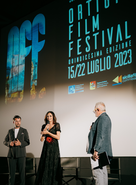 L'Hair Fashionist ❤️ Toni Pellegrino & Maria Grazia Cucinotta all'Ortigia Film Festival con il cortometraggio La Pillirina