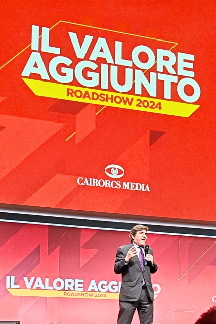CAIRO EDITORE ❤️: il VALORE AGGIUNTO, Road Show 2024 CAIRO EDITORE ❤️: il VALORE AGGIUNTO, Road Show 2024