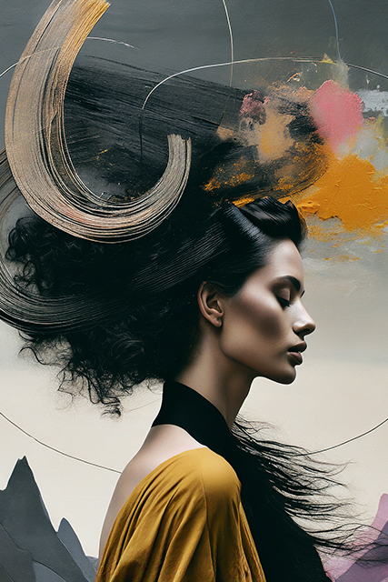 Safy Burton – UK ❤️ Surrealist Symphony (5 photos) – New Hair Collection Safy Burton – UK ❤️ Surrealist Symphony (5 photos) – New Hair Collection
