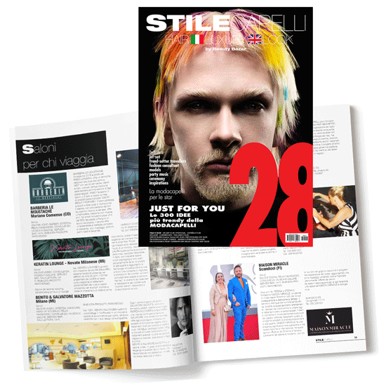 Su STILEcapelli ❤️ n. 28 puoi scoprire i SALONI PER CHI VIAGGIA Su STILEcapelli ❤️ n. 28 puoi scoprire i SALONI PER CHI VIAGGIA