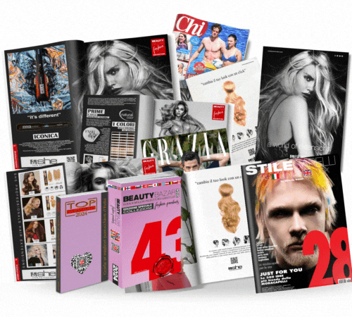 SHE HAIR EXTENSIONS ❤️ continua la campagna pubblicitaria sulle riviste in edicola