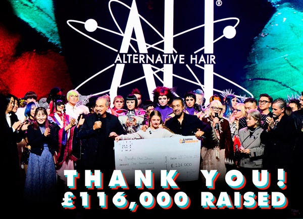 ALTERNATIVE HAIR SHOW 2024 ❤️ Londra: raccolte 116.000 STERLINE per la Lotta contro la Leucemia ALTERNATIVE HAIR SHOW 2024 ❤️ Londra: raccolte 116.000 STERLINE per la Lotta contro la Leucemia