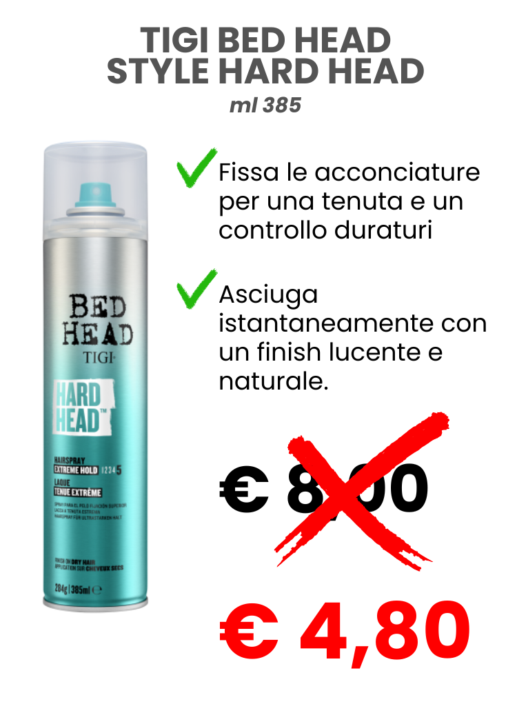 MIGLIORI OFFERTE ❤️ by TIGI: Bed Head Style Hard Head MIGLIORI OFFERTE ❤️ by TIGI: Bed Head Style Hard Head